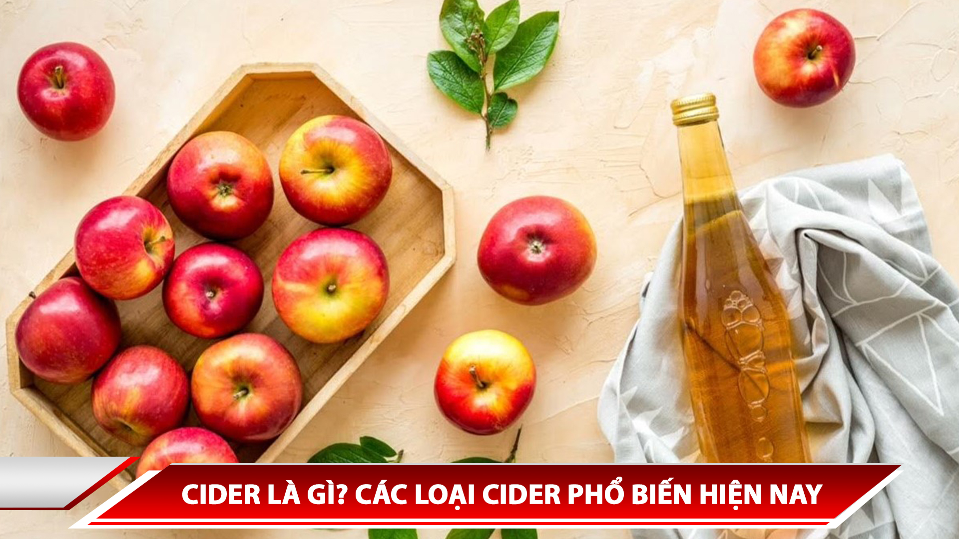 Cider là gì? Các loại Cider phổ biến hiện nay
